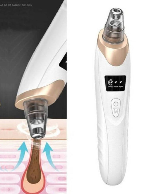 5 in 1 Derma Suction Blackhead Remover Vacuum | Electric Pore Cleaner Machine