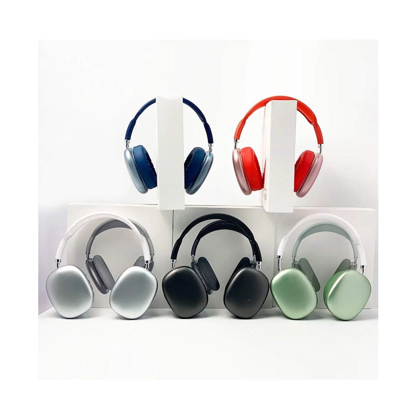 P9 Wireless Bluetooth Headphones – Over Ear Foldable Headset with Deep Bass & Noise Isolation