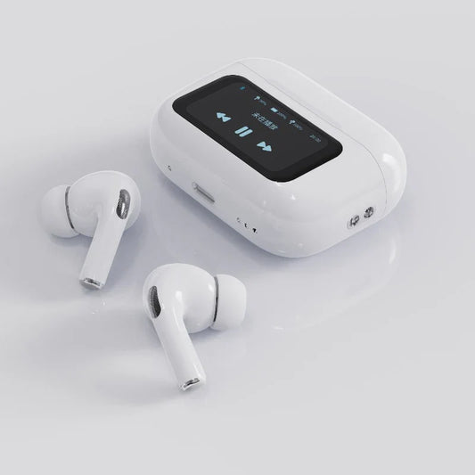 A9 Pro Wireless Earbuds Bluetooth 5.1 | Touch Control | HD Sound | Mini Charging Case | Android & iPhone Compatible