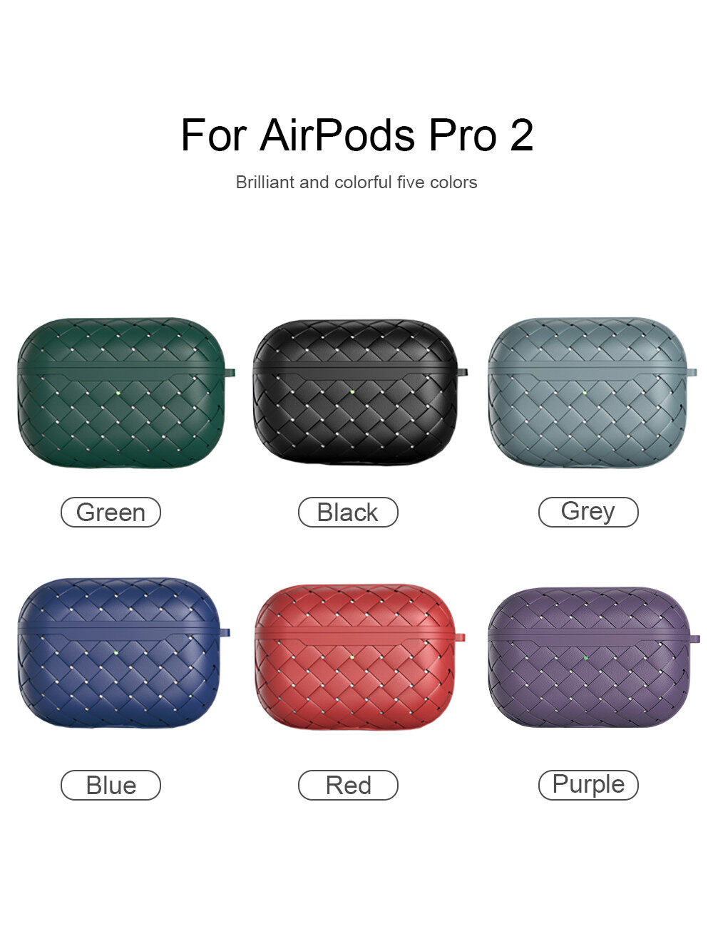 AirPods Silicone Case Cover – Shockproof Protective Case for AirPods 1/2/Pro (Soft & Durable)