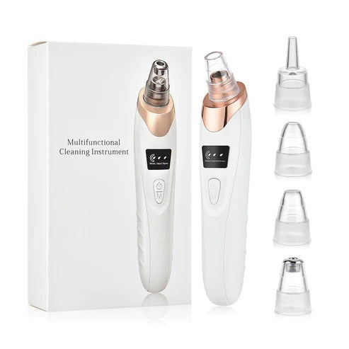5 in 1 Derma Suction Blackhead Remover Vacuum | Electric Pore Cleaner Machine