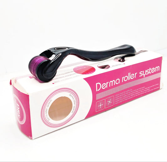 Derma Roller 0.5mm – Hair Growth, Beard Growth & Skin Microneedling Tool (540 Needles)
